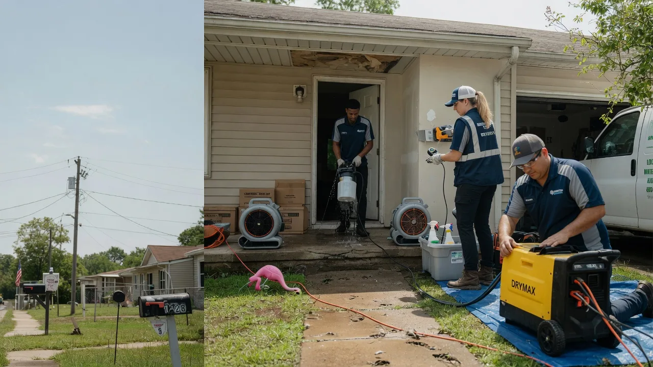 Storm Damage Water Removal in Stafford, OH near me